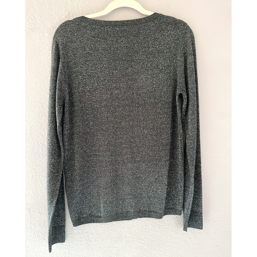 TEZENIS Womens Cardigan Sweater Sparkle Glam Witchy Whimsigoth Size Large - Picture 4 of 4